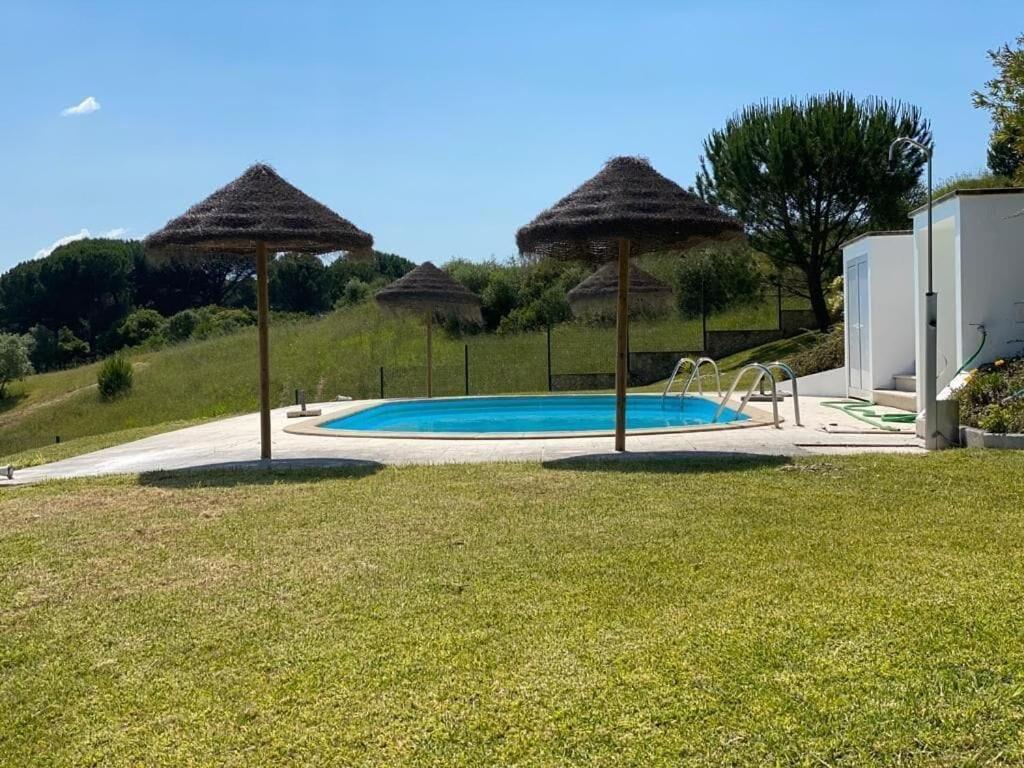 Quinta Do Alto Dos Pinheiros Villa Sao Joao da Ribeira Luaran gambar